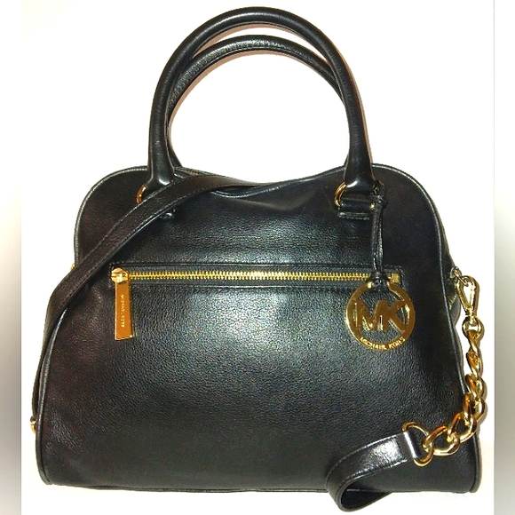 Michael Kors Handbags - ☆Perfect☆Must See!☆MICHAEL KORS L/XL Pebbled Leather "KNOX" Satchel/Shoulder Bag